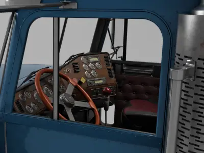 Freightliner FLD 132 Classic XL 3D model