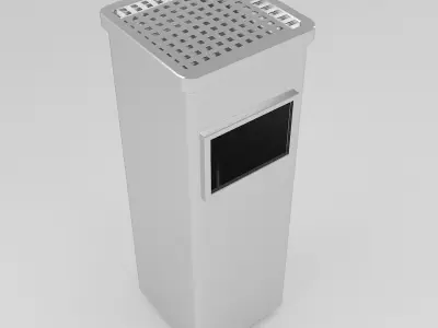 Ashtray Bin 3D model