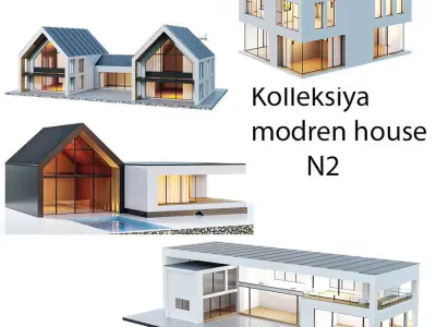 kolleksiya modren house N2 3D model
