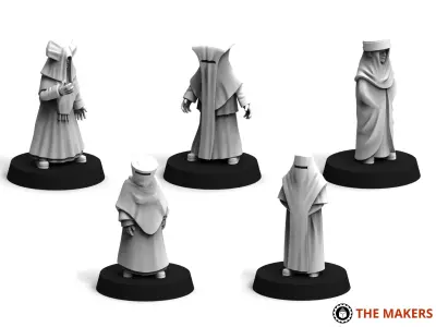 Universal Guard - Civilians Pack 2 3D print model