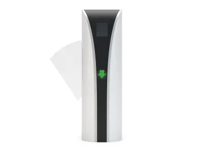 Automatic Turnstiles Gate 3D model