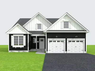 Cape Cod House 26 3D model