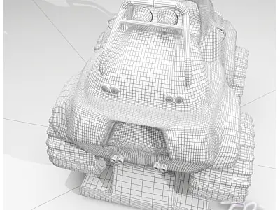 KIDDY RIDE STRIKER 3D model