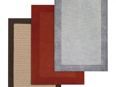 Rug Set 806 3D model