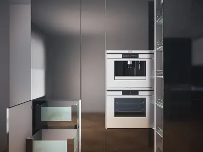 Kitchen Furniture V 3D model