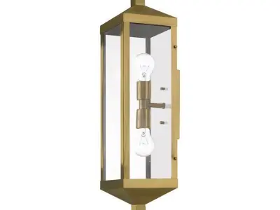 Tucana Outdoor Wall Lantern - 3 Colour 3D model purchase