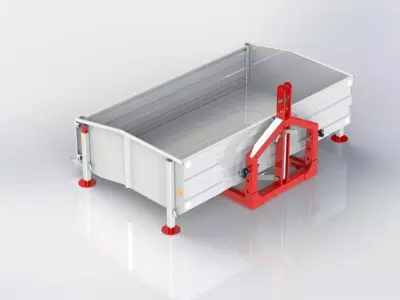 WG 0023 - Mechanical dump box 3D model