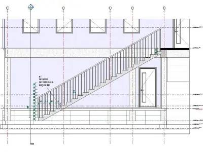 Farm House Design Revit Model 3D model