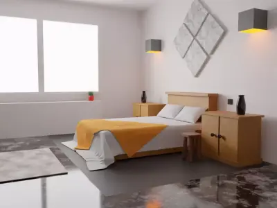 Bedroom Design 3D model