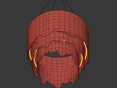 Week chandelier 3D model
