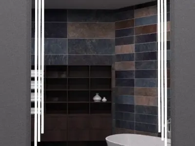 Illuminated Mirror 35 3D model