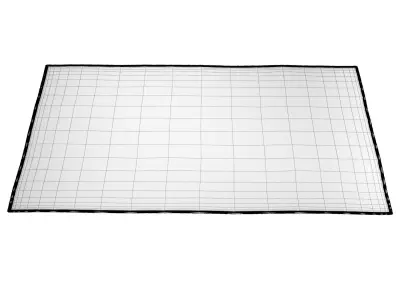 Montauk Natural Area Rug Low-poly 3D model