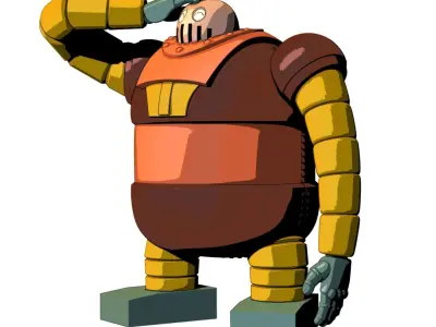 Boss Robot Boss Borot  3D print model