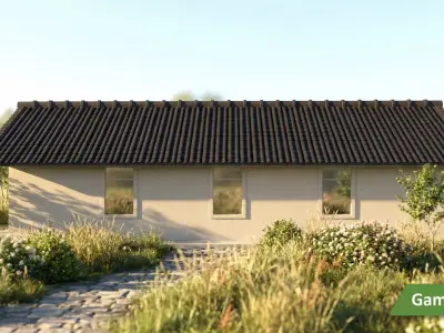 Modern Garden Shed Backyard Studio - MorisonDesign 3D model