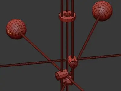 Nordique Minimaliste Angle  3D model