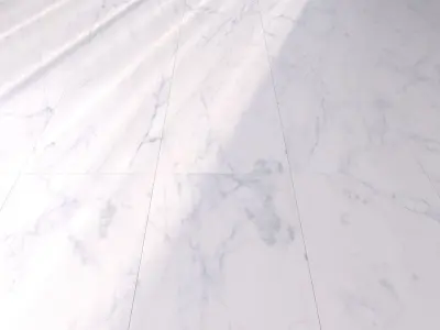 Marble Floor Classic Carrara White Set 1 Texture