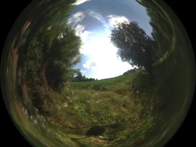 Countryside sunny day HDRi Texture