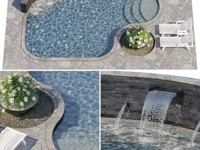 Pool 32 3D model