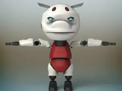 Baby Robot 3D model