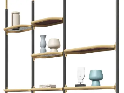 Baxter Libelle shelving 3D model