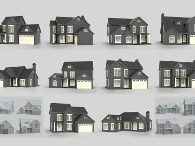 British House Design Collection 1-10 Pack T1