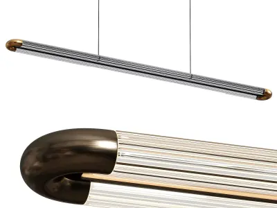 J Adams  Co Strata Pendant Lamp 3D model