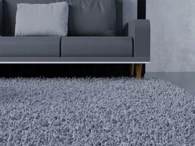 Modern Living Room - Photorealistic Interior Scene 3D model