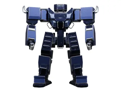 GridLock Grunt Low-poly 3D model