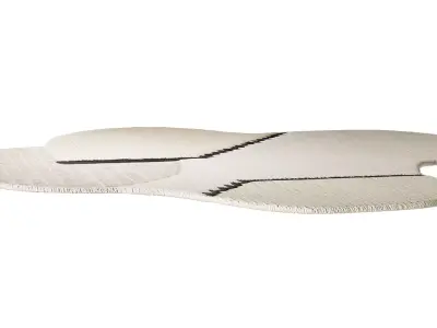 CC-tapis Rectangle Undyed Rug by Studiopepe 3D model