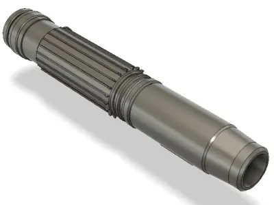 Mace windus light saber hilt 3D print model