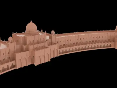 Sharjah Municipality Building 3D model
