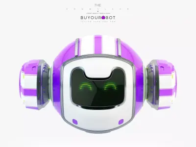 Dog walker VIII bot 3D model