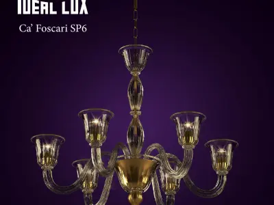 Ideal Lux Ca Foscari SP 8 SP 6 3D model