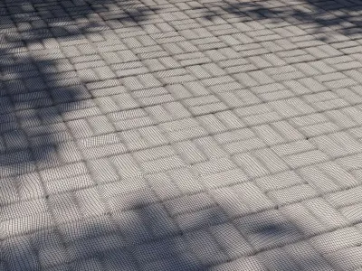 Brick Floor 01 3D model
