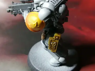 Pistol holster and pouch accessories for space viking wolves 3D print model