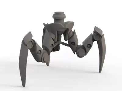 Canop-tek legs for Undead Space Soldiers  3D print model