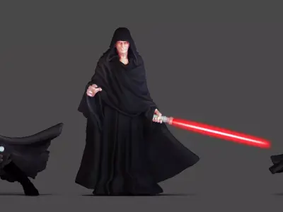 Dark Side bundle III - Dark lords 35 mm scale 3D print model