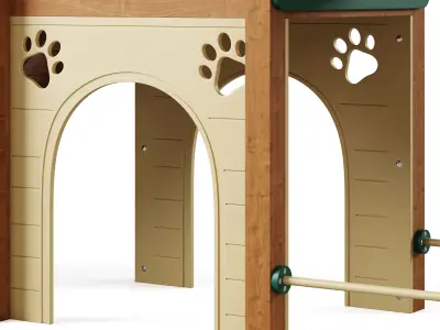 Dog training ground equipment 2 by TerraBound Solutions 3D model