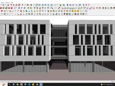 OFFICE BUILDING 3D MODEL 3D model