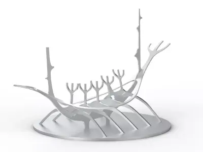 The Sun Voyager - printable 3D model