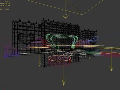 Carnival stage 2 3D model