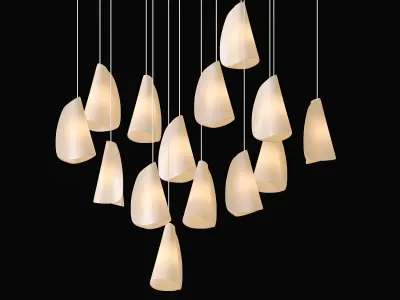 Bocci Random 21 14 Series Pendant 3D model