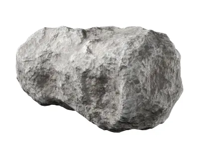 Low Poly Rocks Set 05 3D model