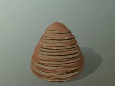 Sand Stone Low-poly 3D model purchase