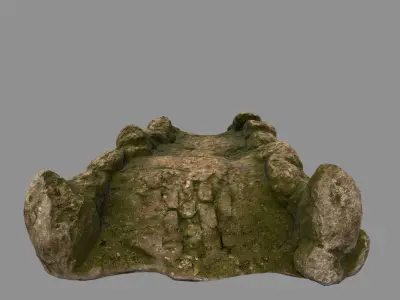 old bridge 1 Low-poly 3D model