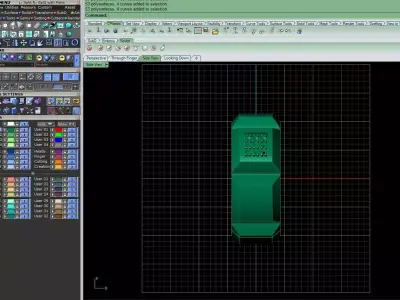 Imperial Block Ring 3D print model