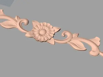 3D carved model furniture 3D design used for artcam aspire E834 3D model