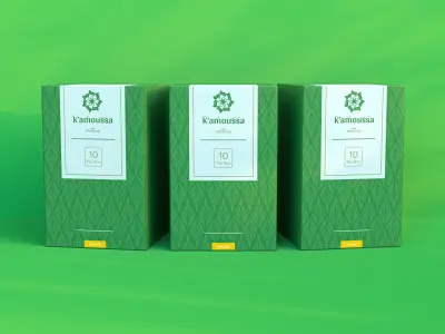 Packaging moroccan tea 3D model