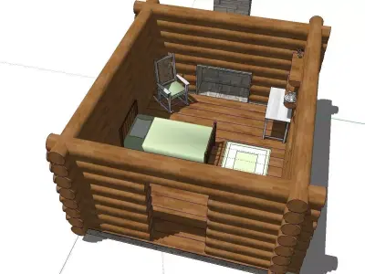 Creative Design-Holiday Cabin-0157 3D model