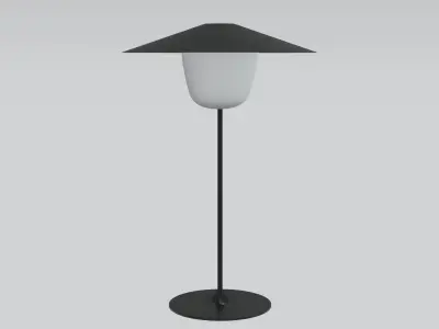 Ani Mobile LED Lamp Low-poly 3D model